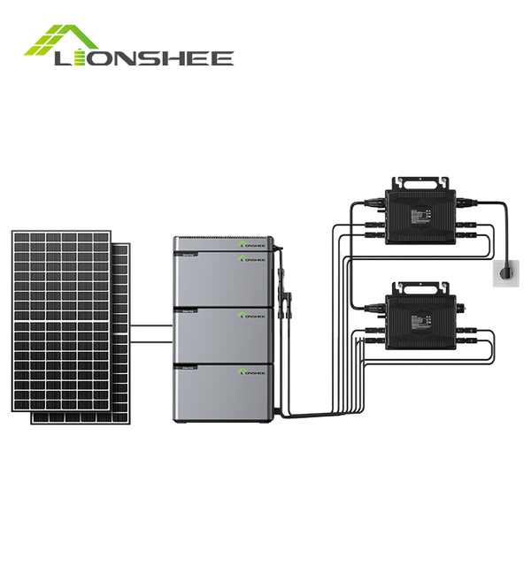 LIONSHEE Balcony Solar Energy Storage System 3KWH