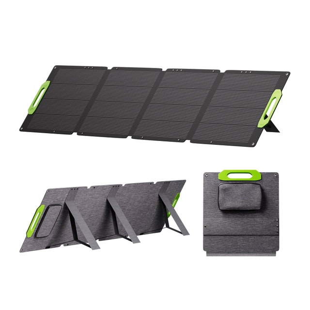 400W Portable Solar Panel 23% High Efficiency Lightweight Foldable Solar Panel for Power Station Generator, RV, SUV, Truck, Camping, Home, Off Grid