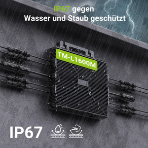 1600W Grid Tie Microinverter 4 MPPT EU Stock 230V 50Hz Micro Inverter With WiFi APP Function