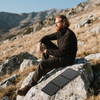 30W Foldable Solar PV Panel 30 Watts for Backpack Mountaineering Camping Moboile Phone Charger