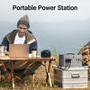 Lionshee Portable Power Station with Solar Energy Storage Power Box & Remote-Control Inverter Box