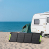 100W Portable Foldable 4 Folds Briefcase Solar Panel With Kickstands