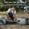 Lionshee Portable Power Station with Solar Energy Storage Power Box & Remote-Control Inverter Box