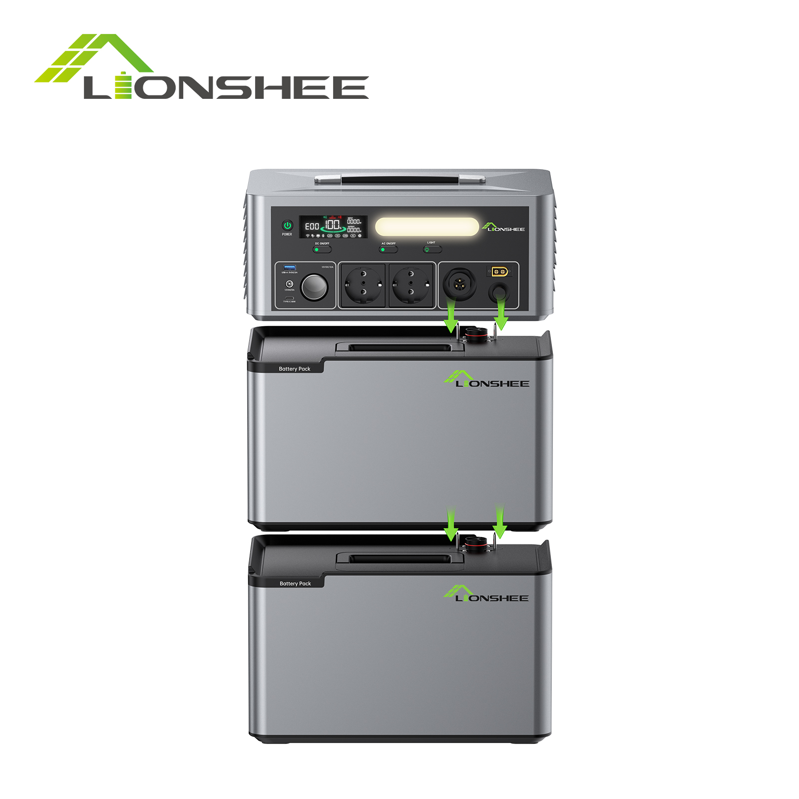 2500W Portable Inverter | X-boost MPPT Charge Controller Plug and Play DC to AC Off-grid Inverter Power Box 2500 Watts