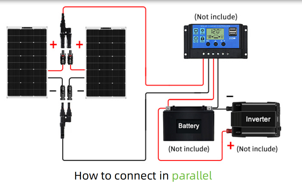 how to connect in parallel