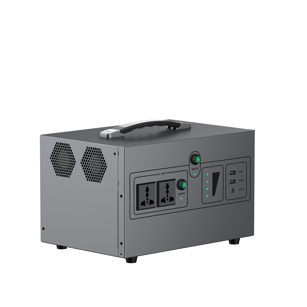 Lionshee Portable Power Station with Solar Energy Storage Power Box & Remote-Control Inverter Box