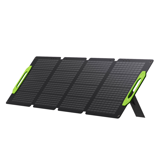 100W Portable Foldable 4 Folds Briefcase Solar Panel With Kickstands