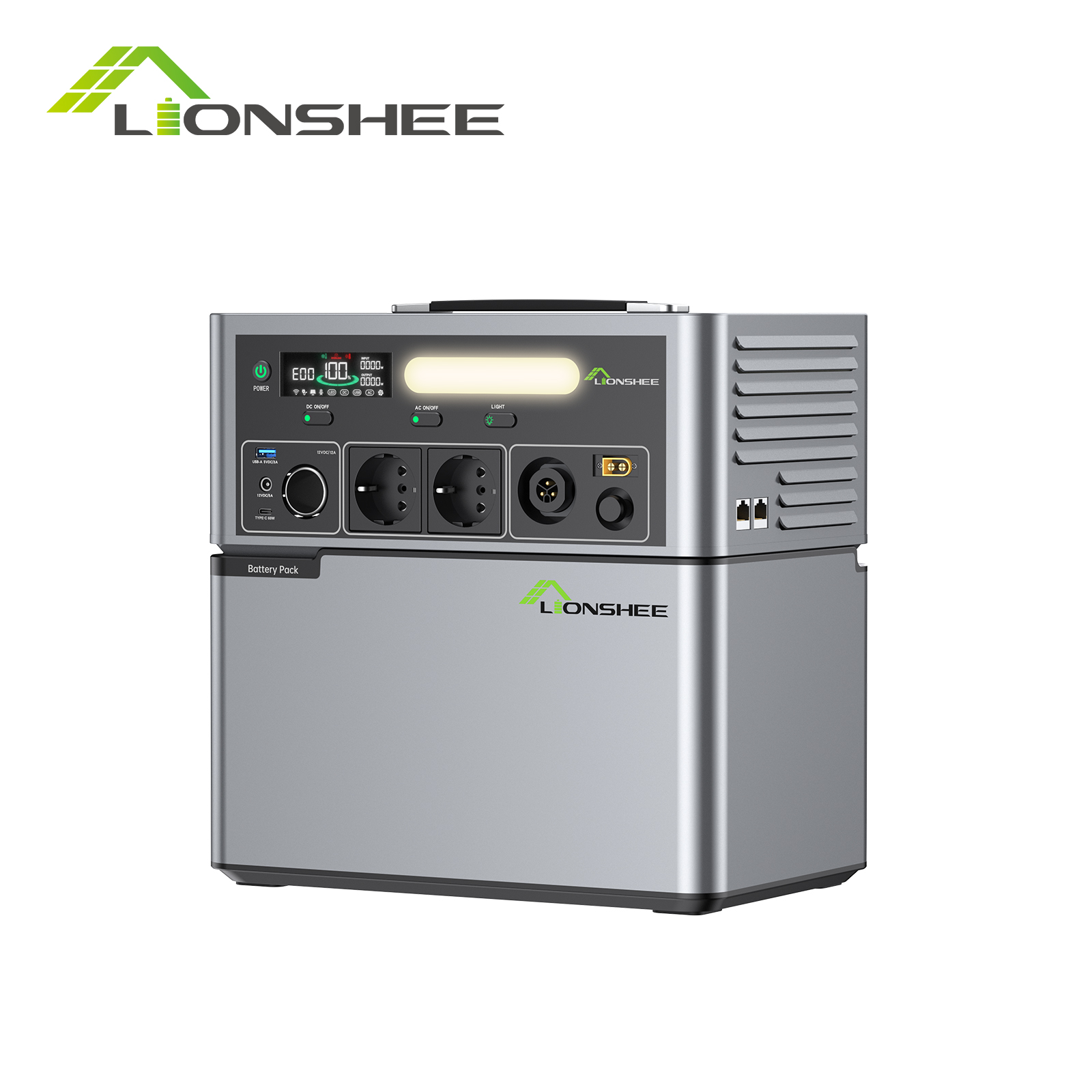 2500W Portable Inverter | X-boost MPPT Charge Controller Plug and Play DC to AC Off-grid Inverter Power Box 2500 Watts