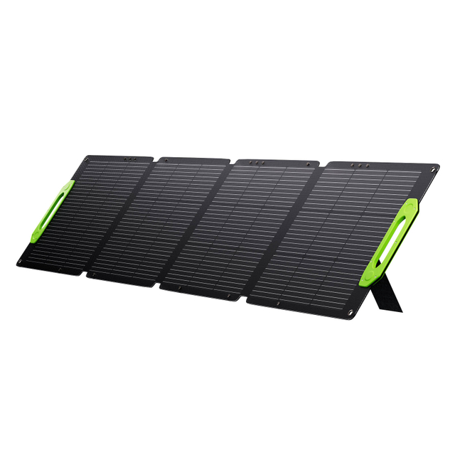 200W Portable Solar Panel for Power Station & DC Devices 200 Watt Foldable Solar Charger IP67 Waterproof for Solar Generator, Camping, RV, Outdoor Cloudy