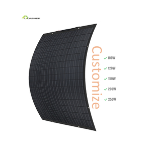 Custom Flexible Solar Panel 100 120 150 200 250 Watts Soft PV Panel 