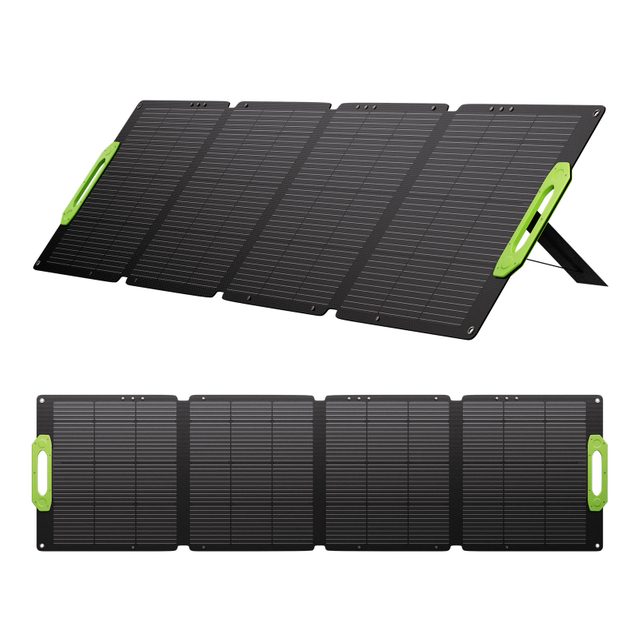 300W Foldable Portable Solar Panel With Kickstand for Outdoor Use, Camping, RVs, Power Station, DC Electronics