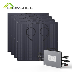 2000w Balcony Solar Kits | Grid Tie Solar Energy Storage System With 2kw Micro Inverter & 240W Flexible Solar Panel