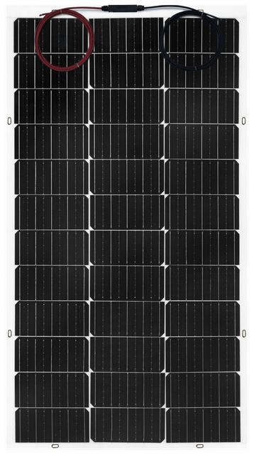 Customize Power 100W 120W 150W 200W 250W Flexible Solar Panel