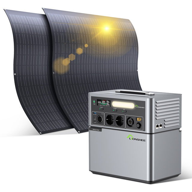 2500W Portable Inverter | X-boost MPPT Charge Controller Plug and Play DC to AC Off-grid Inverter Power Box 2500 Watts
