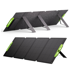 300W Foldable Portable Solar Panel With Kickstand for Outdoor Use, Camping, RVs, Power Station, DC Electronics