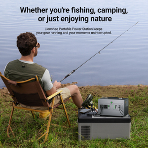 Lionshee All-in-One Portable Power Station – Solar Energy Storage Power Box & Reliable Inverter Box