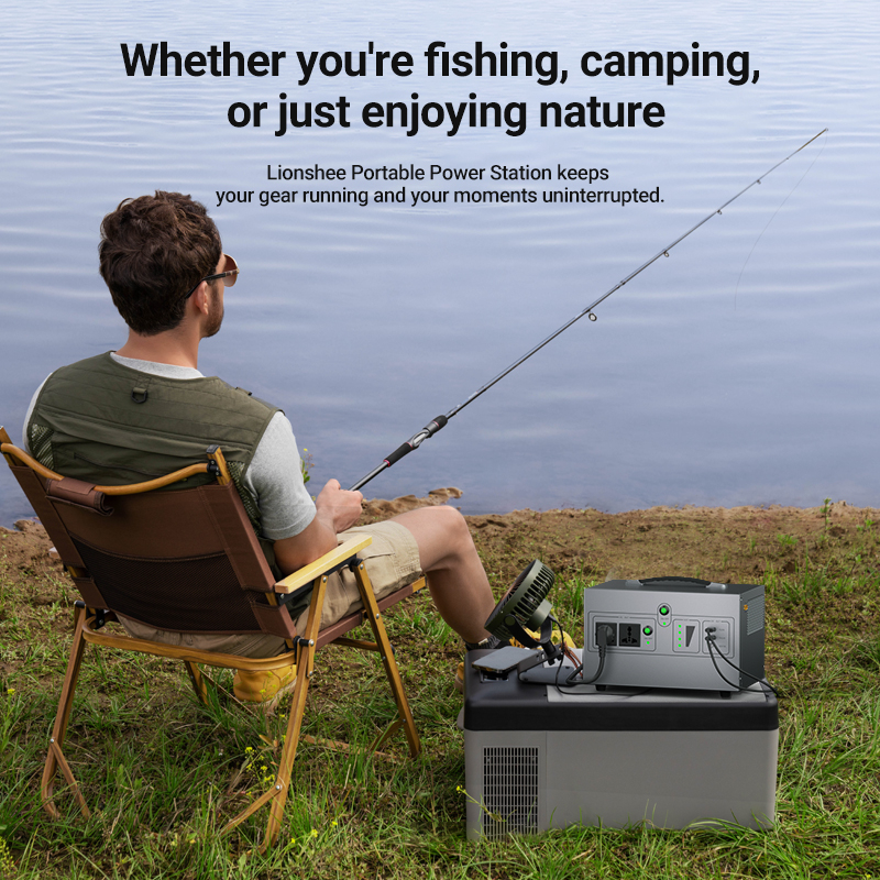 Lionshee All-in-One Portable Power Station – Solar Energy Storage Power Box & Reliable Inverter Box