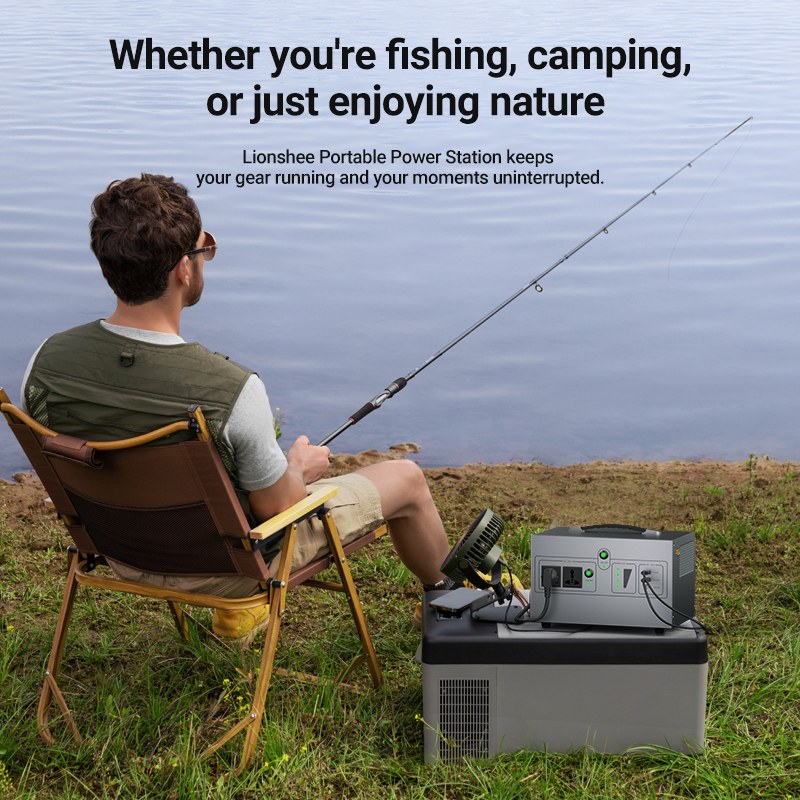 Lionshee All-in-One Portable Power Station – Solar Energy Storage Power Box & Reliable Inverter Box