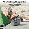 Lionshee All-in-One Energy Storage System Bulit-in 1000W Inverter 960WH LiFePo4 Battery