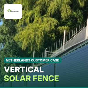 Vertical Solar Fence in the Netherlands: 50 Flexible Panels vs. a South-Facing Roof