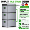 LIONSHEE LS-L1024 1024Wh Battery For Plug And Play Balcony Solar Storage System With LS-H1600 Smart Solar Hub