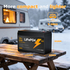 LIONSHEE 12V 8Ah LiFePO4 Battery with Built-in BMS, 96Wh and Up to 15,000 Cycles – BZ0003-LFP-7.5A