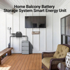 LIONSHEE LS-L1024 1024Wh Battery For Plug And Play Balcony Solar Storage System With LS-H1600 Smart Solar Hub