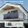 800W Microinverter Germany Local Stock Waterproof Solar Micro Inverter for Balconly Roof Energy Storage Plant