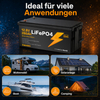 LIONSHEE BZ0003-LFP-280A 12.8V 280Ah 3584Wh IP67 LiFePO4 Lithium Battery