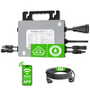 Germany UK Warehouse Direct Shipping 800W Rated Output Power Ongrid Solar Inverter Microinverter With RED VDE EN50549 IEC Certified