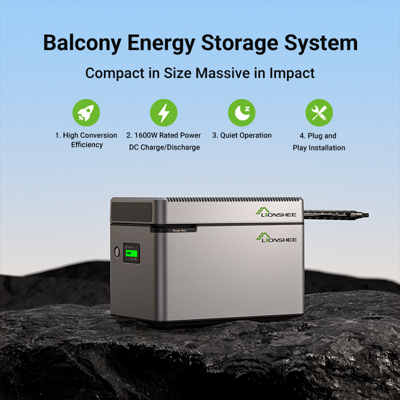 LS-L1024 compact balcony energy storage system with four key features