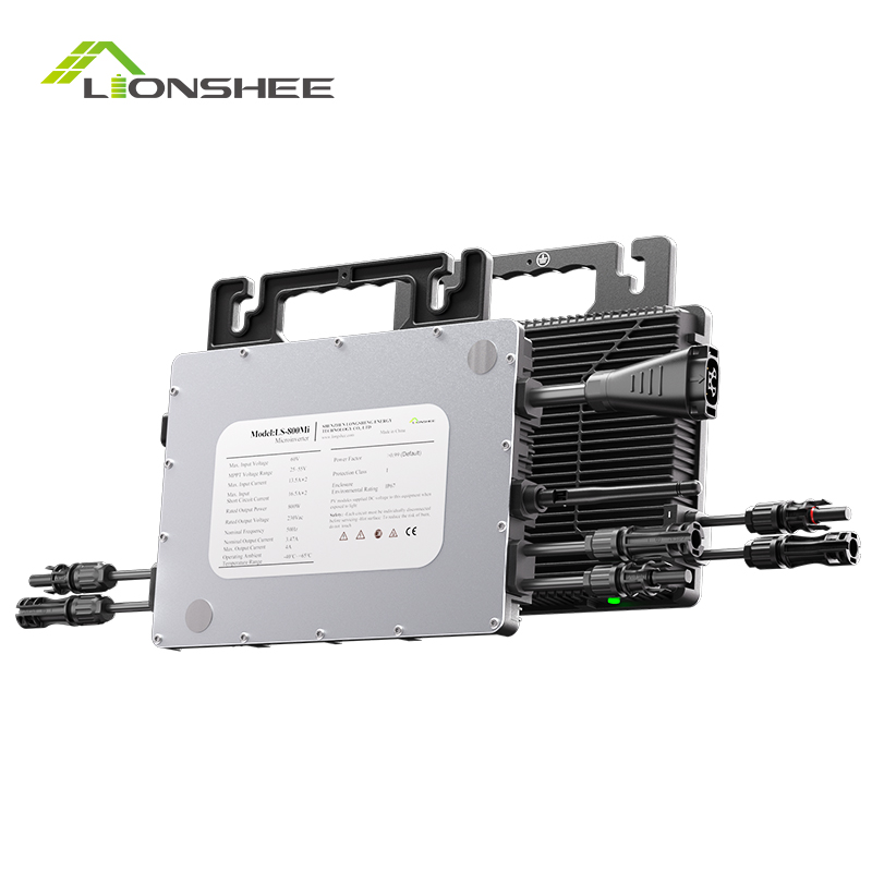 Germany UK Warehouse Direct Shipping 800W Rated Output Power Ongrid Solar Inverter Microinverter With RED VDE EN50549 IEC Certified