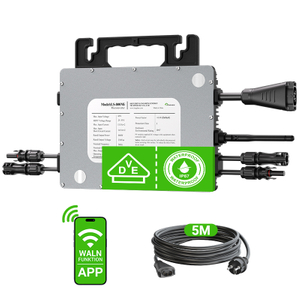 1600W Output Power DC To AC Micro Inverter On Grid 230V WiFi APP Function Solar Microinverter (EU Germany Warehouse)