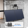 230V 50Hz DC to AC On Grid Balcony and Roof Solar Inverter Microinverter For 280W-550W PV Panel