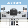 1600W Grid Tie Microinverter 4 MPPT EU Stock 230V 50Hz Micro Inverter With WiFi APP Function