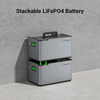 LIONSHEE LS-L1024 1024Wh Stackable LiFePO4 Power Box, 51.2V Solar Storage Battery Expandable to 6144Wh