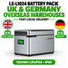 LIONSHEE LS-L1024 1024Wh LiFePO4 Power Box In Stock At German And UK Warehouses, CE RoHS MSDS, Fast Local Delivery