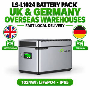 LIONSHEE LS-L1024 1024Wh LiFePO4 Power Box In Stock At German And UK Warehouses, CE RoHS MSDS, Fast Local Delivery